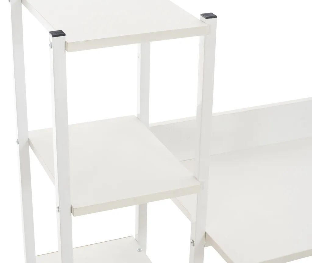 Bureau Informatique Widnes, Console de Travail Blanche Multi-Usage