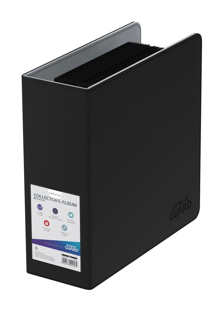 Ultimate Guard Supreme Collector ́s Compact Album XenoSkin Schwarz