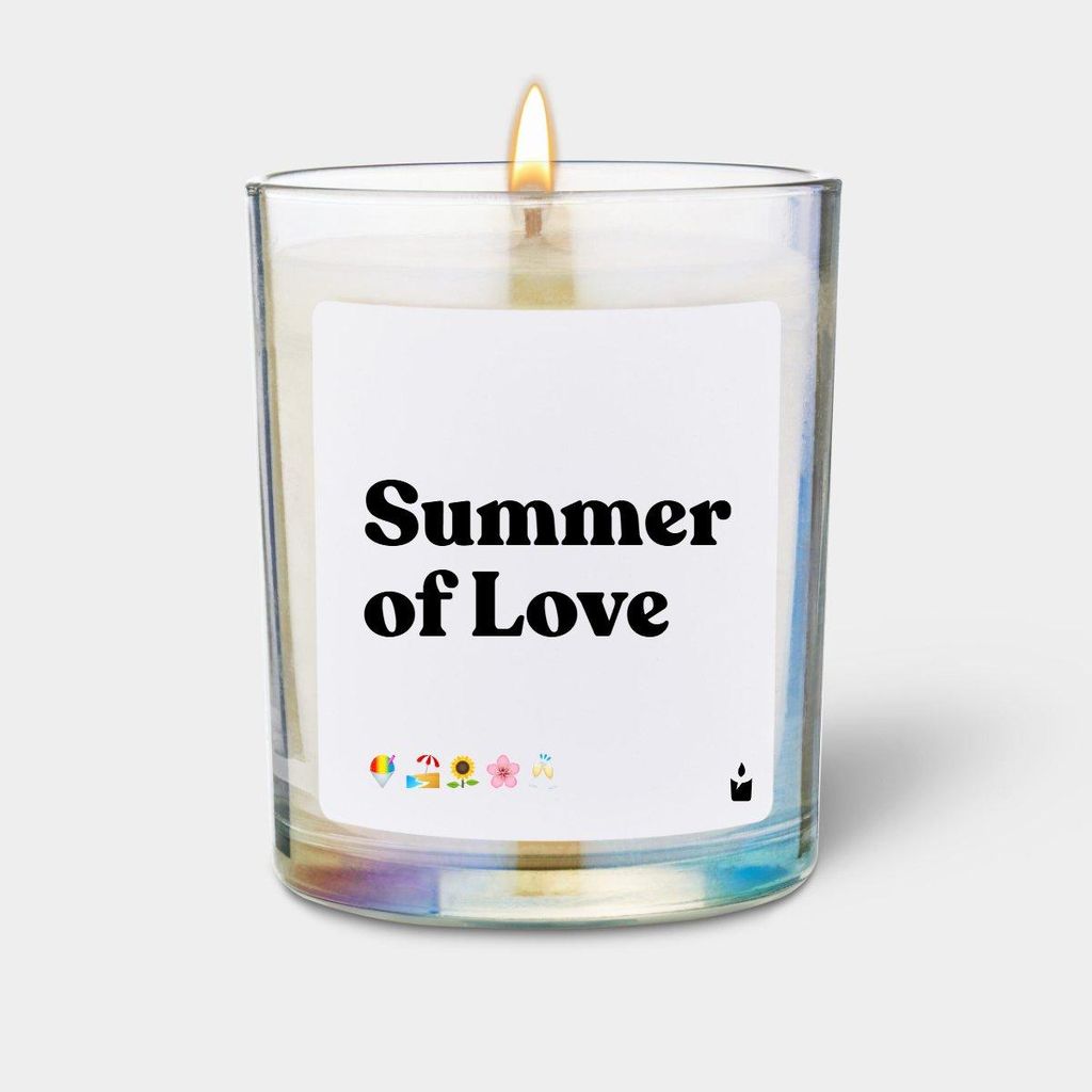 ChattyCandles Duftkerze Rainbow Woody Summer of Love