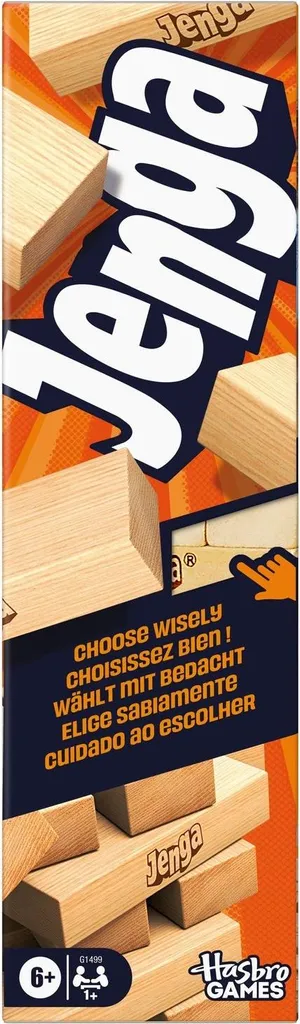 Jeu d'adresse 54 blocs en bois pour réduire le temps d'écran en famille