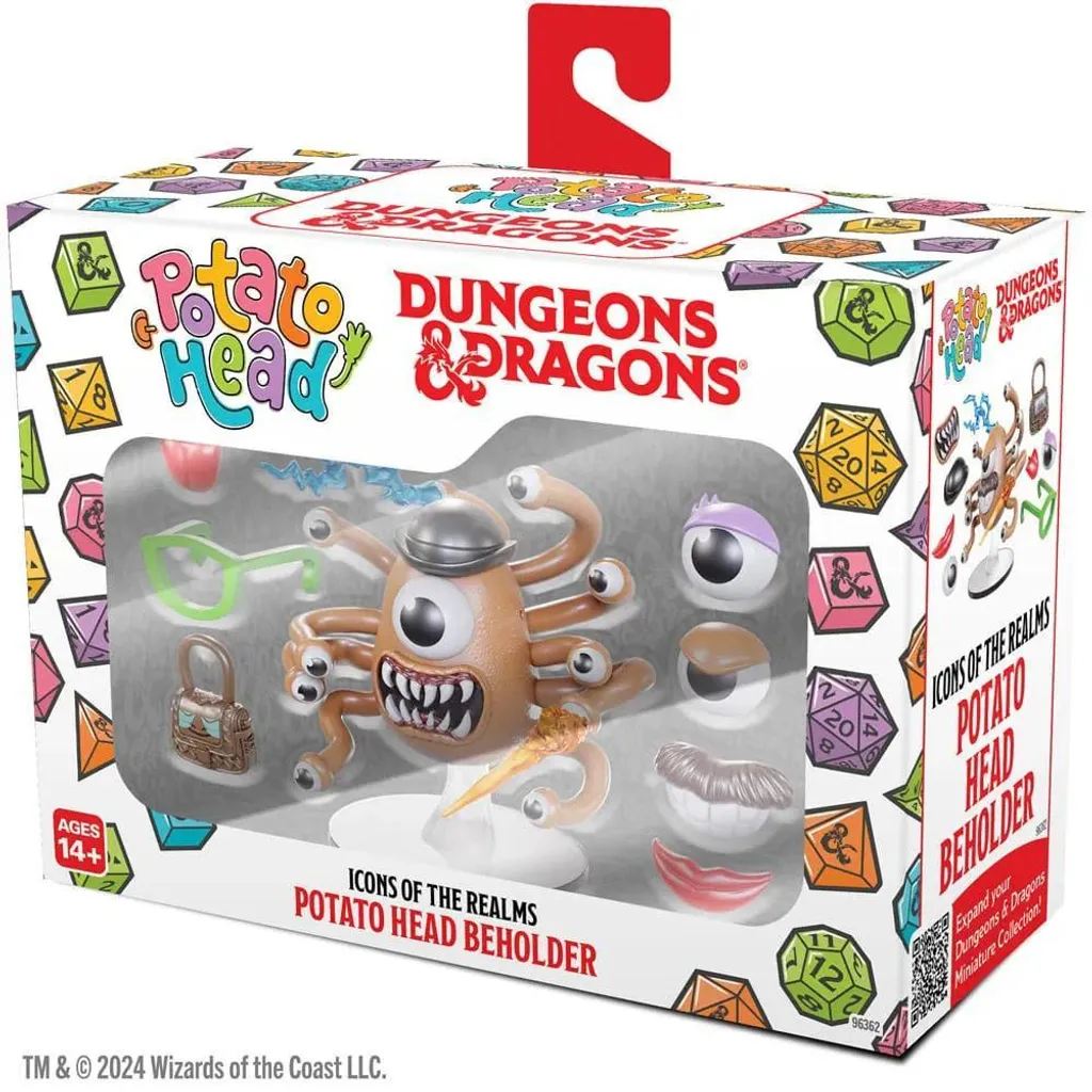 Miniature D&D Beholder Tête de Pomme de Terre pour Table de Jeu et Déco