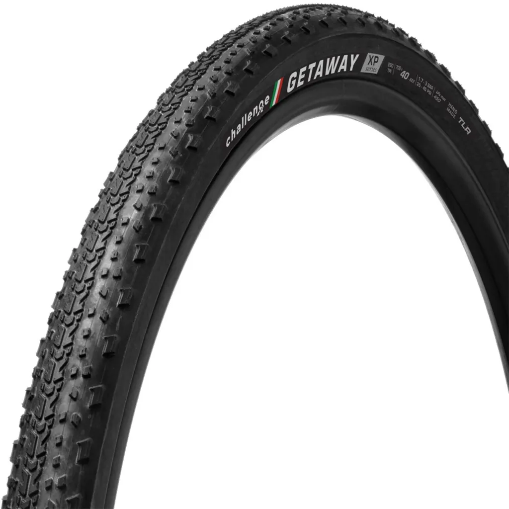 Challenge Getaway XP Handmade TLR 700x40c noir pneu gravel polyvalent
