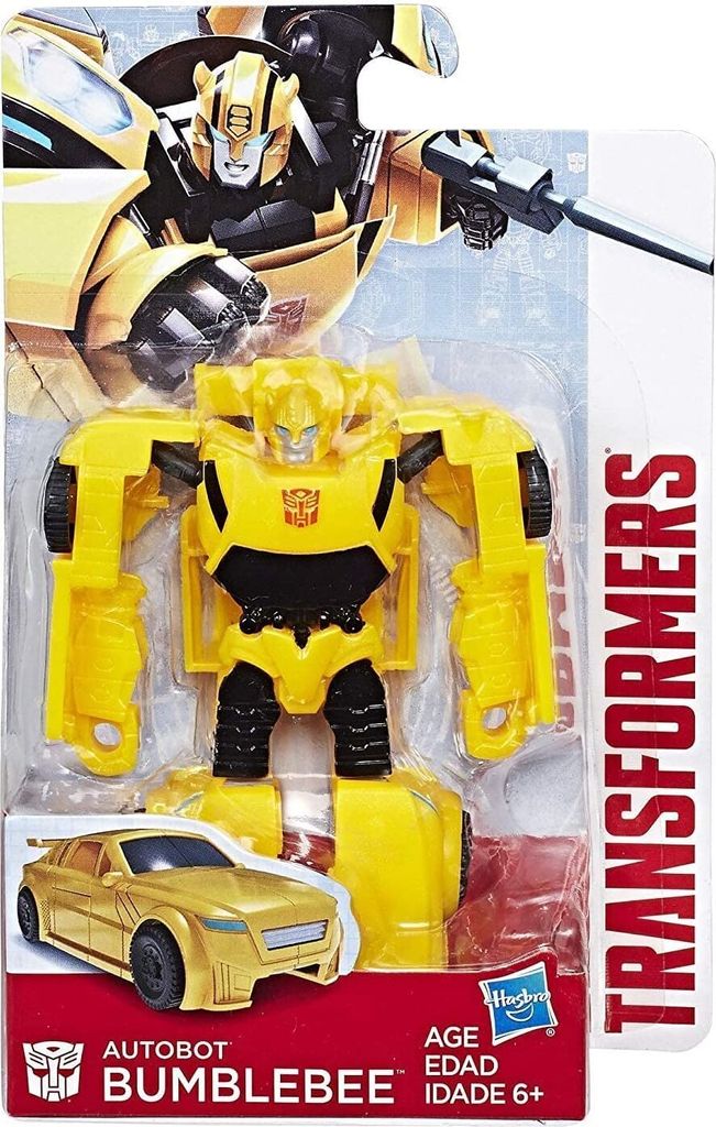 Transformers Wandbild Bumblebee - 3-teiliger Holzdruck 97x62cm In Gelb/Weiß