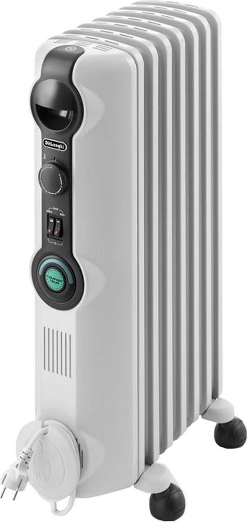 De’Longhi TRRS 0715C, Heizkörper, Öl, Indoor, Flur, Weiß, Produktbild 