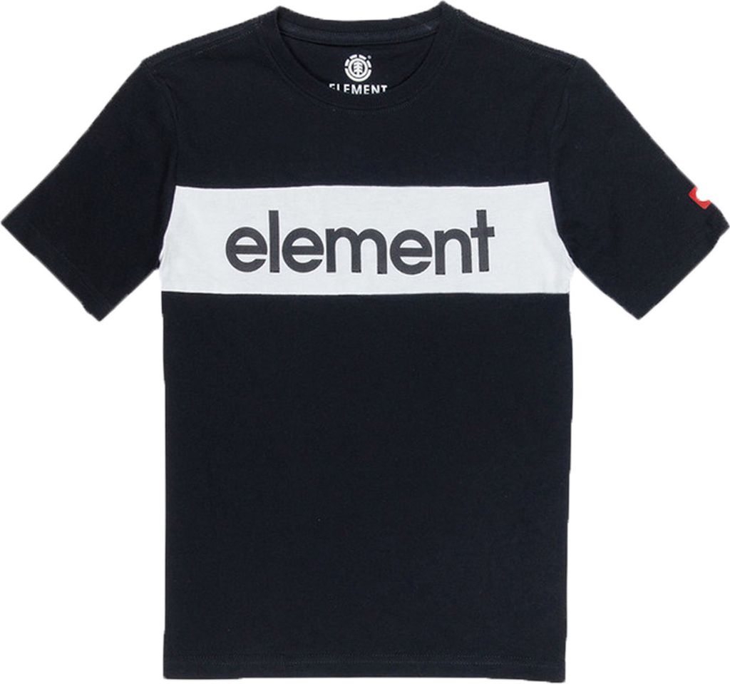 Element Herren T-Shirt PRIMO FLAG CR , Größe:M, Farben:flint black