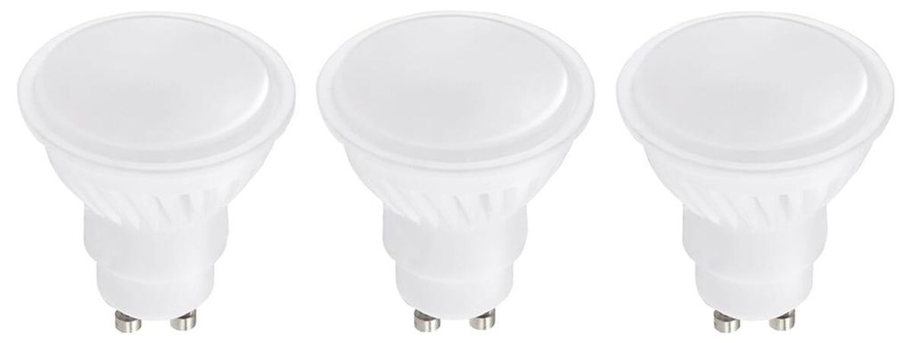 Kobi GU10 LED Spot Lampe 9W 900lm 4000K Neutralweiß 230V 50mm 3 Stück