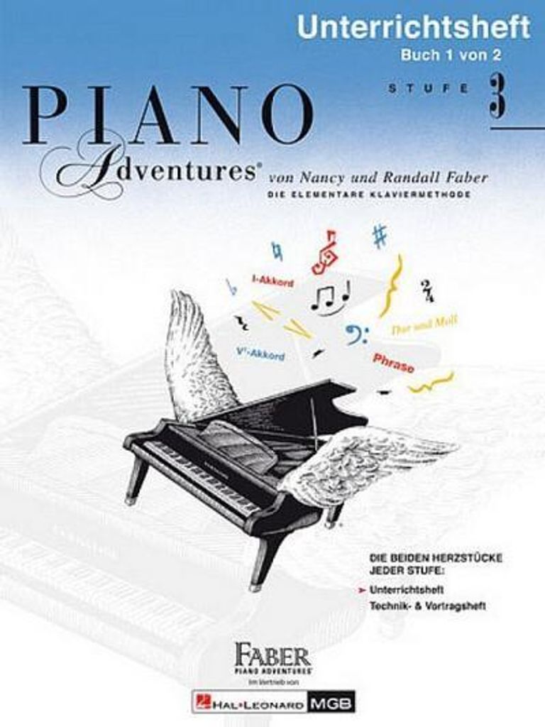 Piano Adventures Unterrichtsheft 3 Produktbild 