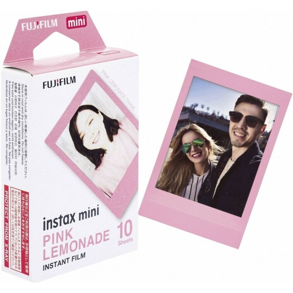 Fujifilm Instax Mini Pink Lemonade Sofortbildfilm 10 Produktbild 