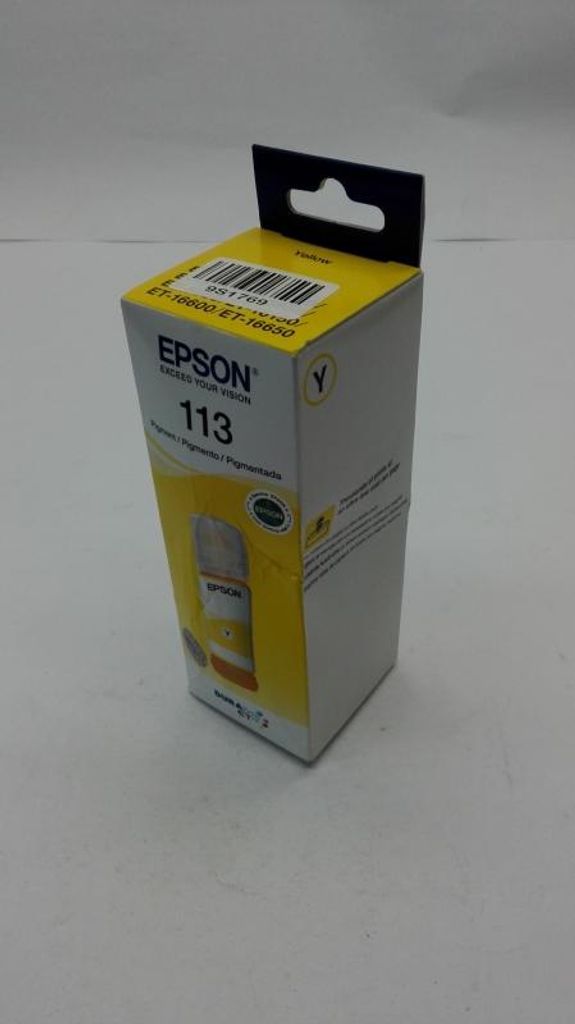 Epson 113 EcoTank Pigment Yellow ink bottle, Original, Produktbild 