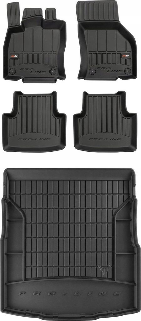 SET 3D Gummifußmatten VW Passat B8 Limousine 2014-2022