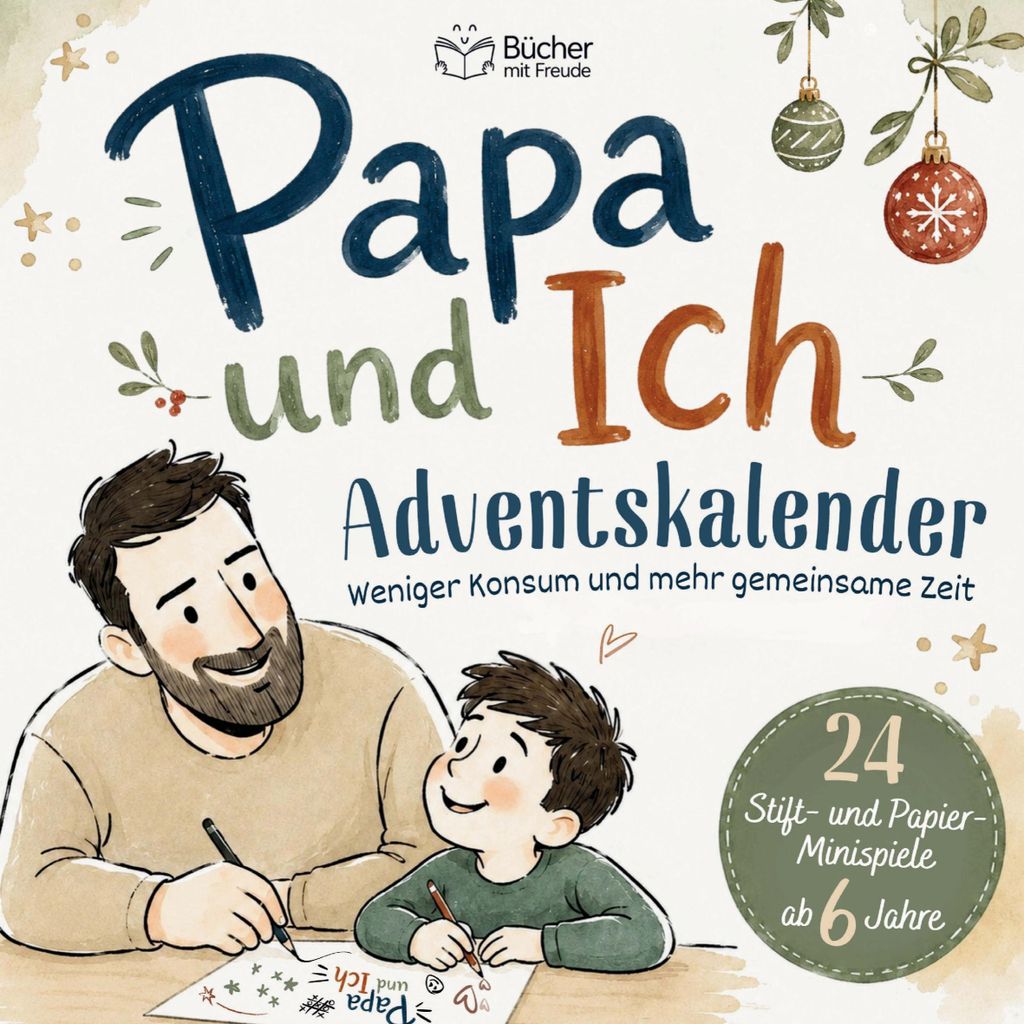 PAPA & ICH - Das Adventskalender-Mitmachbuch Produktbild 