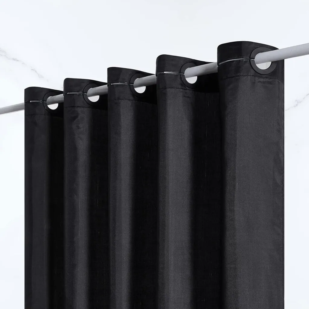 Grand rideau de douche 200x240 cm pour baignoire et douche italienne