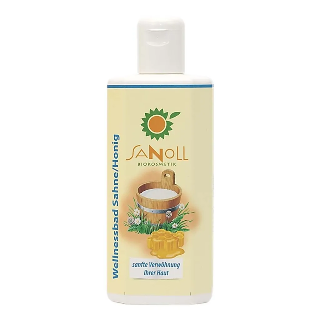 Crème au miel pour bain moussant relaxant flacon de 300ml