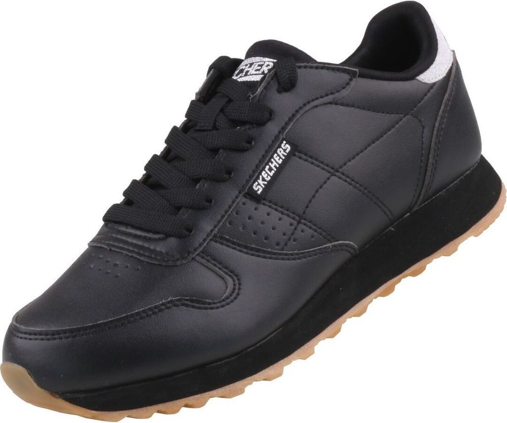 A black Skechers OG 85 sports shoe.
