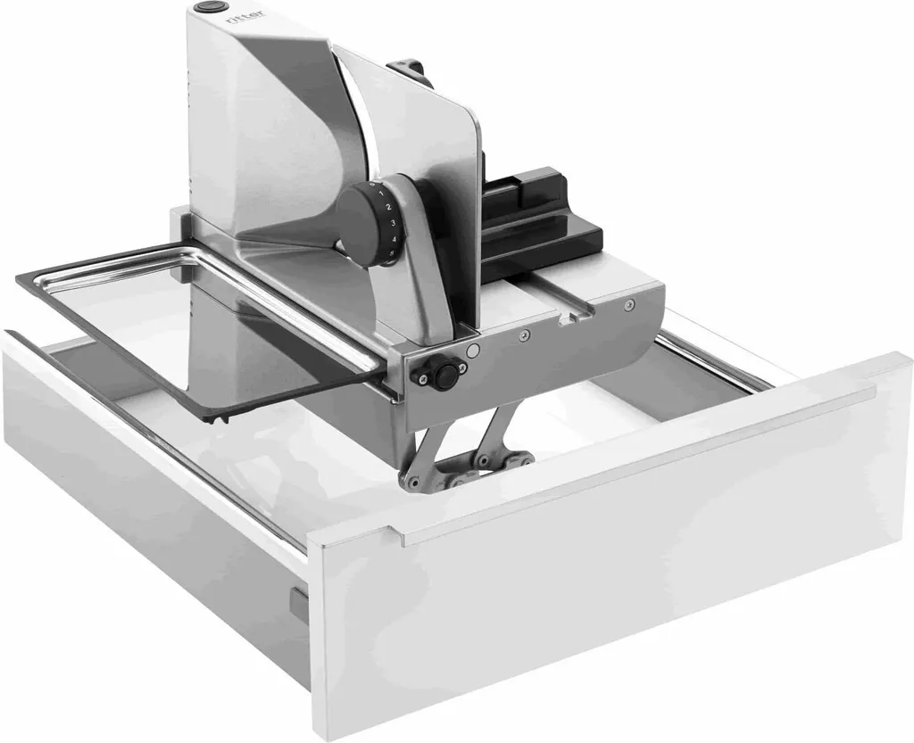 Trancheuse Incurvée Naber AES 72 SR Argent : Fini l'Encombrement Cuisine