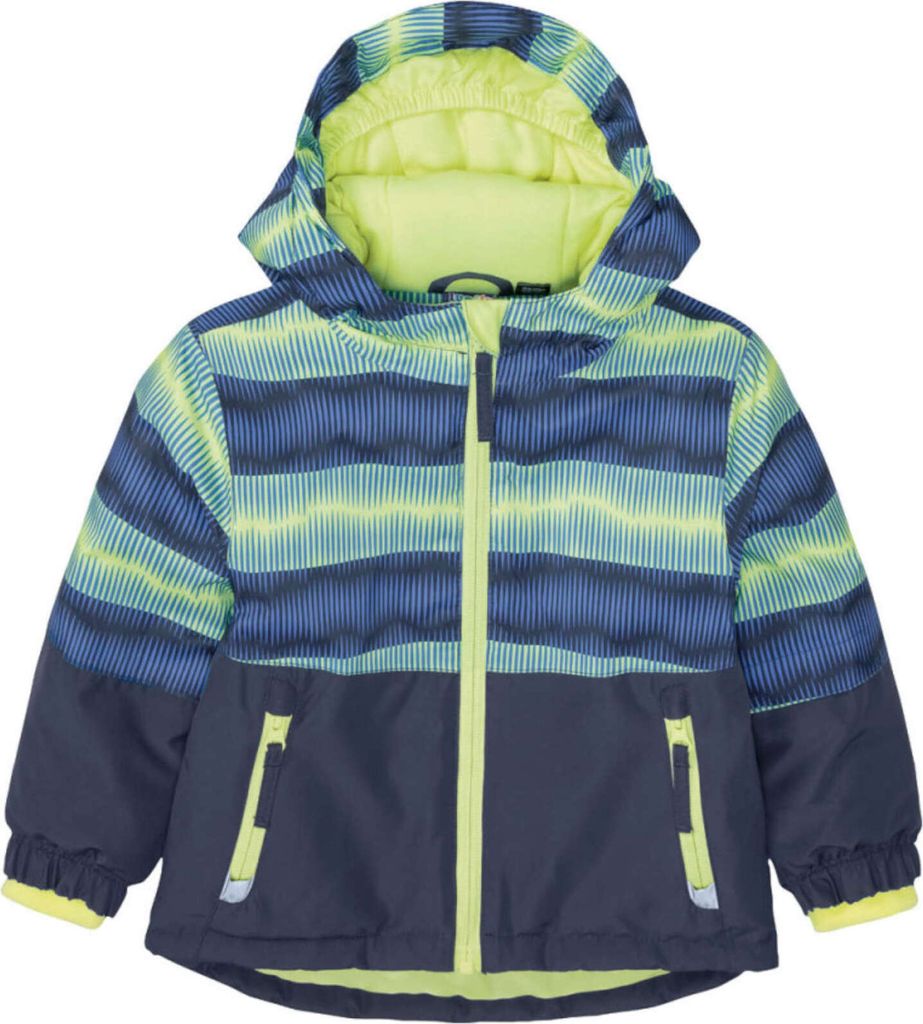 Lupilu Jungen Schneejacke Blau Gelb Skijacke Produktbild 