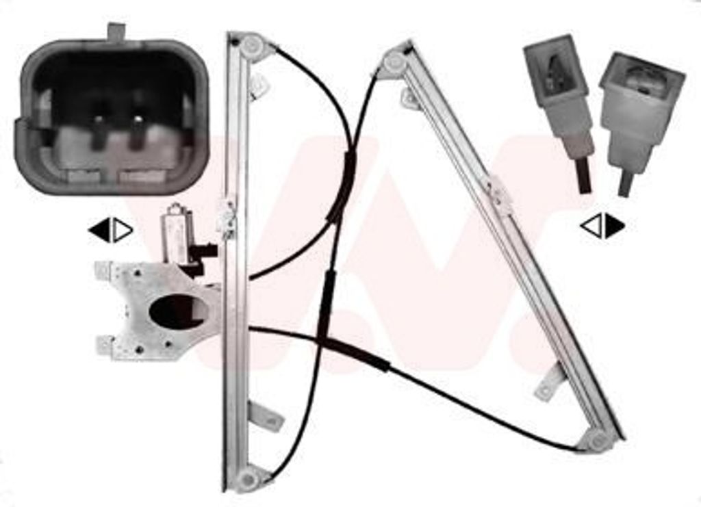 VAN WEZEL 0958265 Elektrischer Fensterheber Vorne Links für CITROËN XSARA PICASSO (N68)