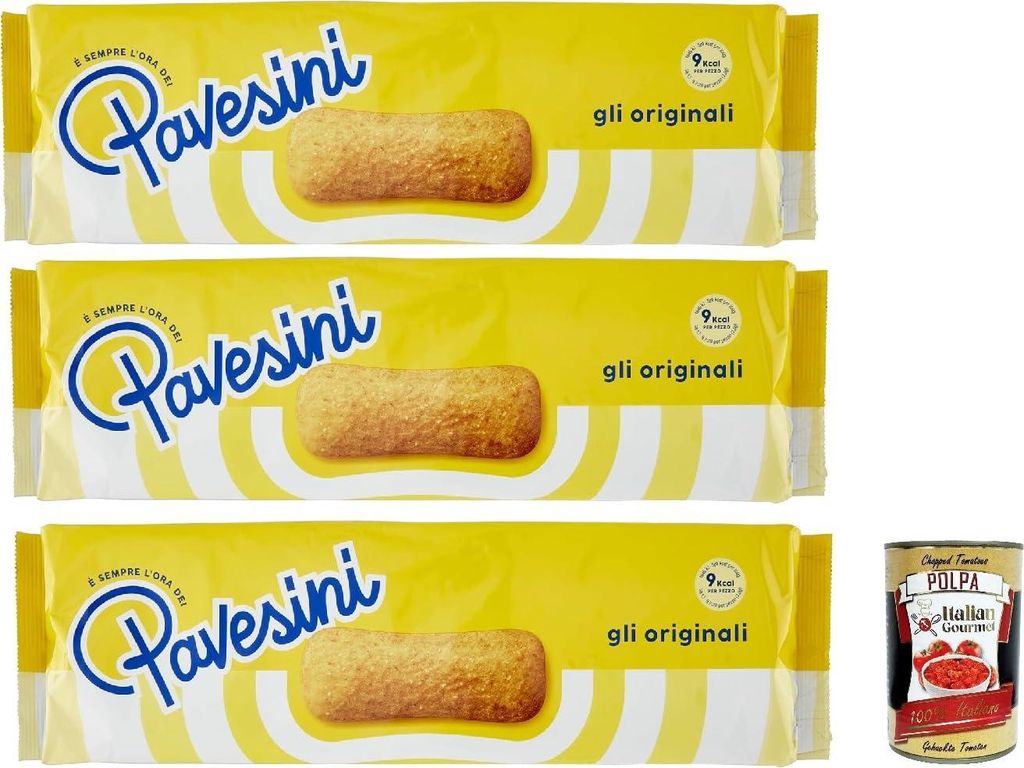 Pavesini Die Originalen – 3×200 g (600 g) – luftig-leichte Produktbild 