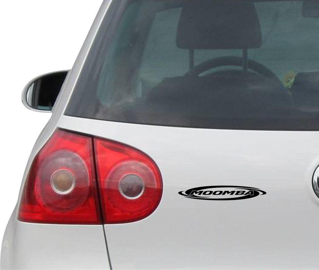 Aufkleber / Autoaufkleber - JDM - Die cut - Moomba Decal Moomba Boat Auto Truck Fenster Sticker - schwarz - 149mm x25mm