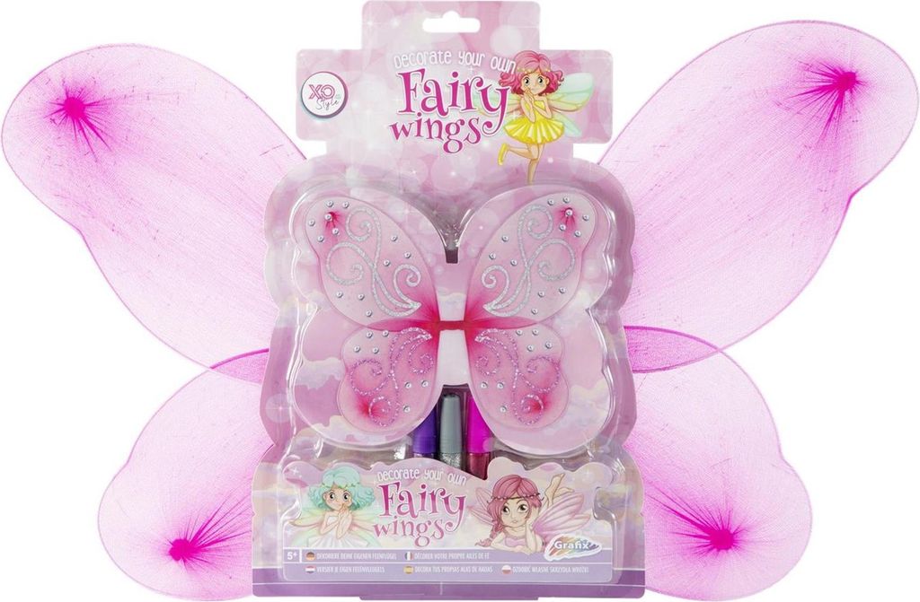 Creative Craft Group dekorieren Sie Ihre eigenen Feenflügel, 4dlg.