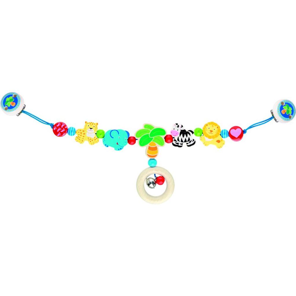 Goki Kinderwagenkette Afrika, Kinderwagen, Metall, Holz
