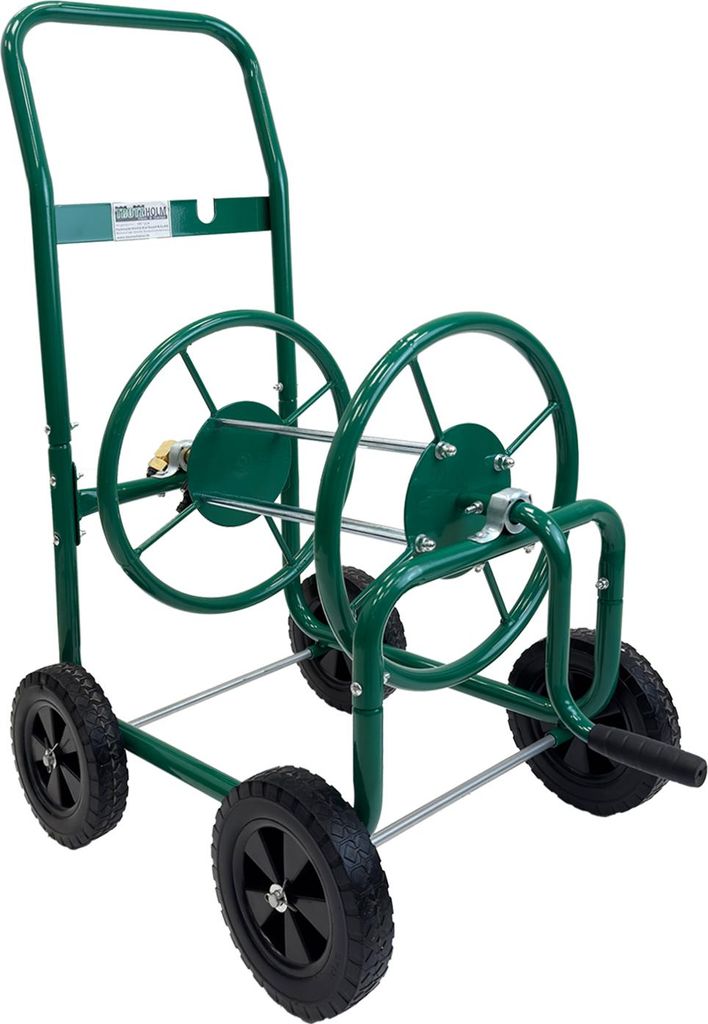 Schlauchwagen Basic 4 Räder 95,5 x 58 cm Stahl, für 50 m Produktbild 