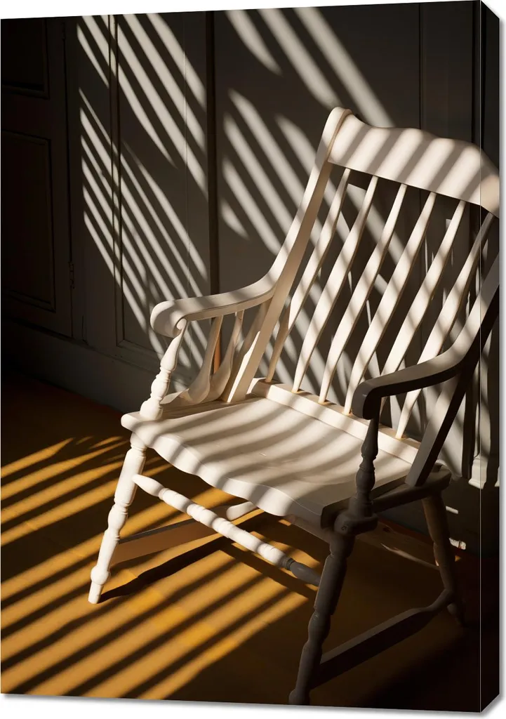 Offerta Quadro 70x100 Sedia nell'ombra - Spedizione Gratuita