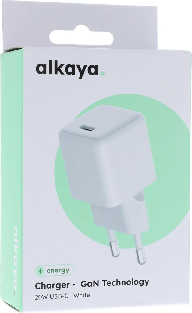 alkaya NEXUS-Laderät mit GaN-Technologie 20W weiss Produktbild 