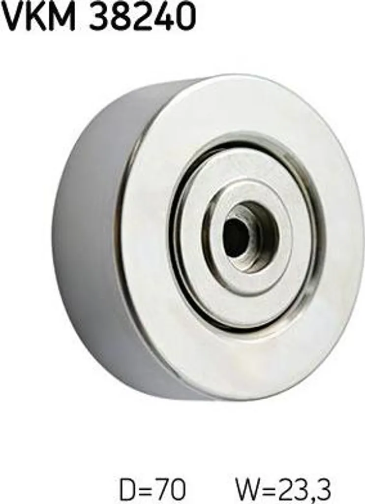 Galet de guidage SKF robuste compatible Série 5 E39 et Freelander L314