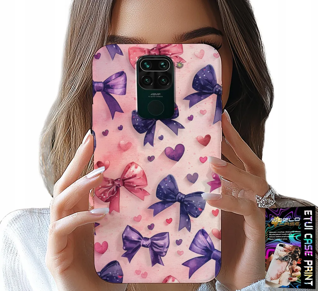 Cover Xiaomi Note 9 Nastri Colorati: Accessorio Glam + Vetro Display