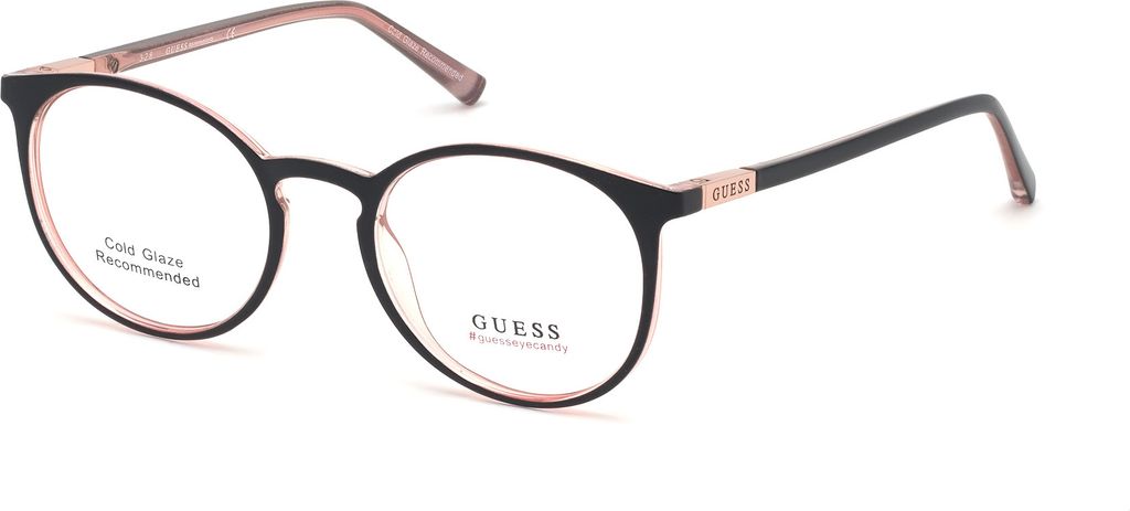 Guess GU3045 001 shiny black 50/19/145 Uni Brillen Produktbild 