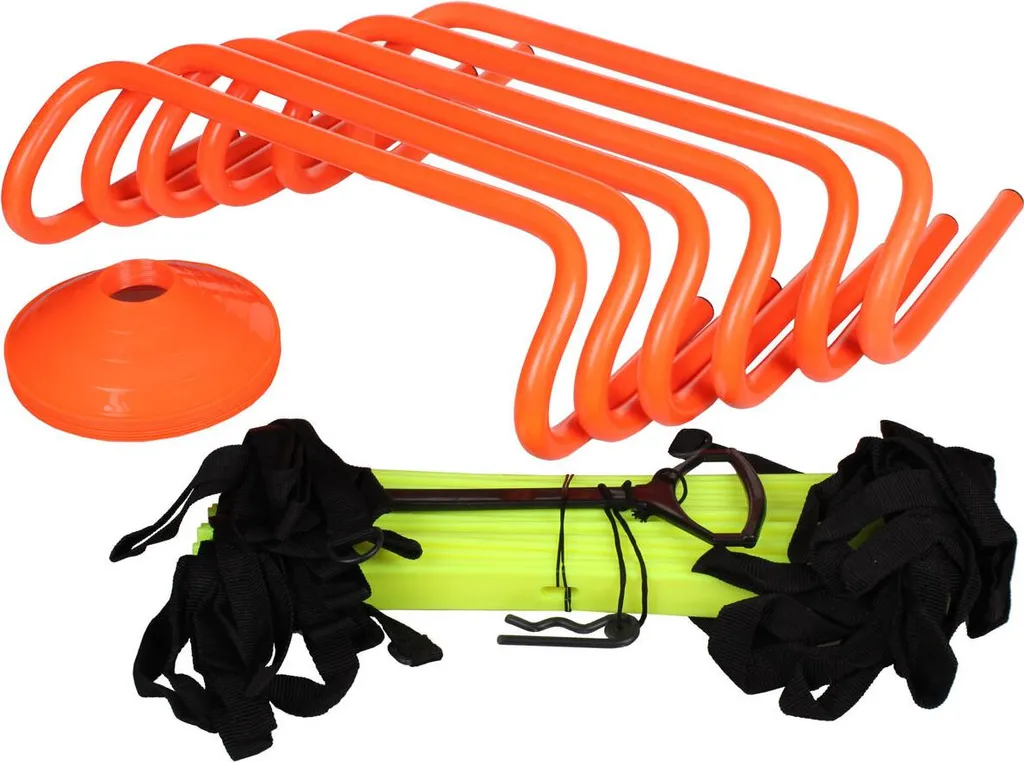 Kit d'entraînement agilité Merco variante 25473 modulable et robuste