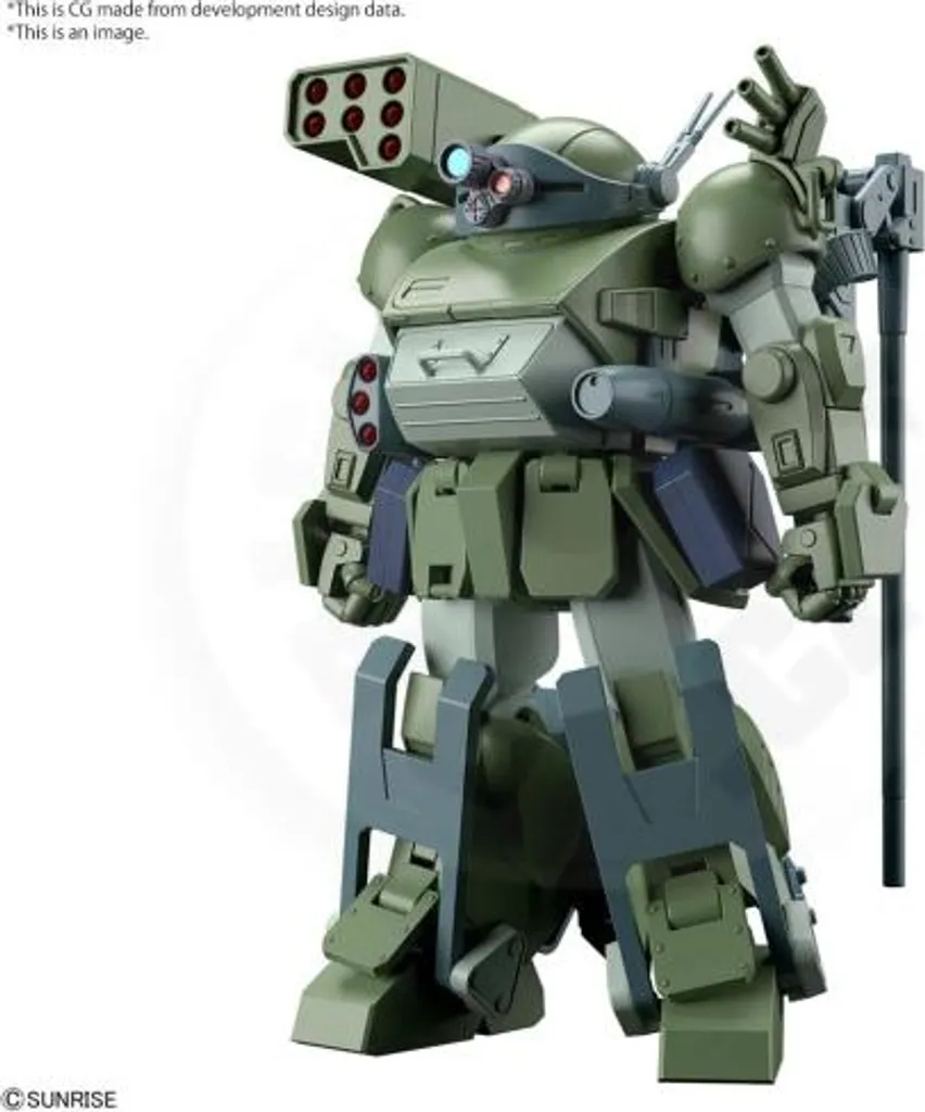 Burglarydog ATM-09-DD HG Votoms - Figurine avec chenilles tout-terrain