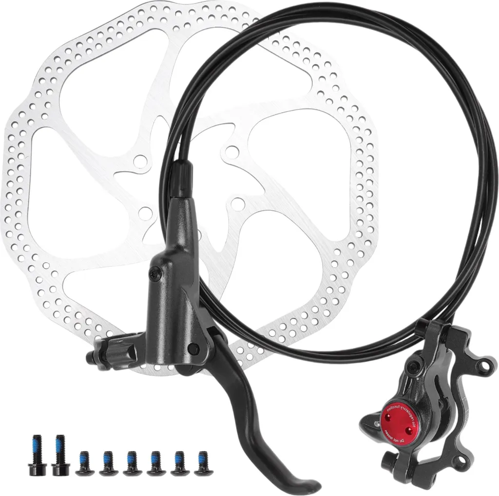 Ensemble Levier et Étrier de Frein Arrière pour Vélo avec Disque de 160mm