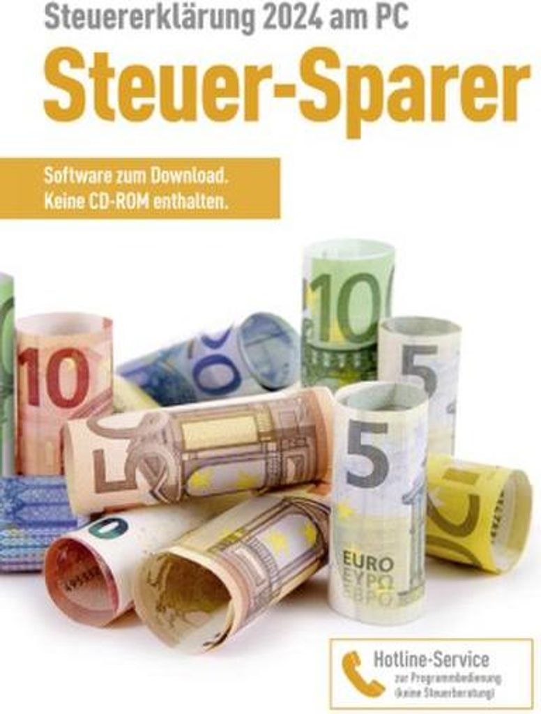 Rolled up euro banknotes are arranged in a pile, with text overlaying the top of the image.