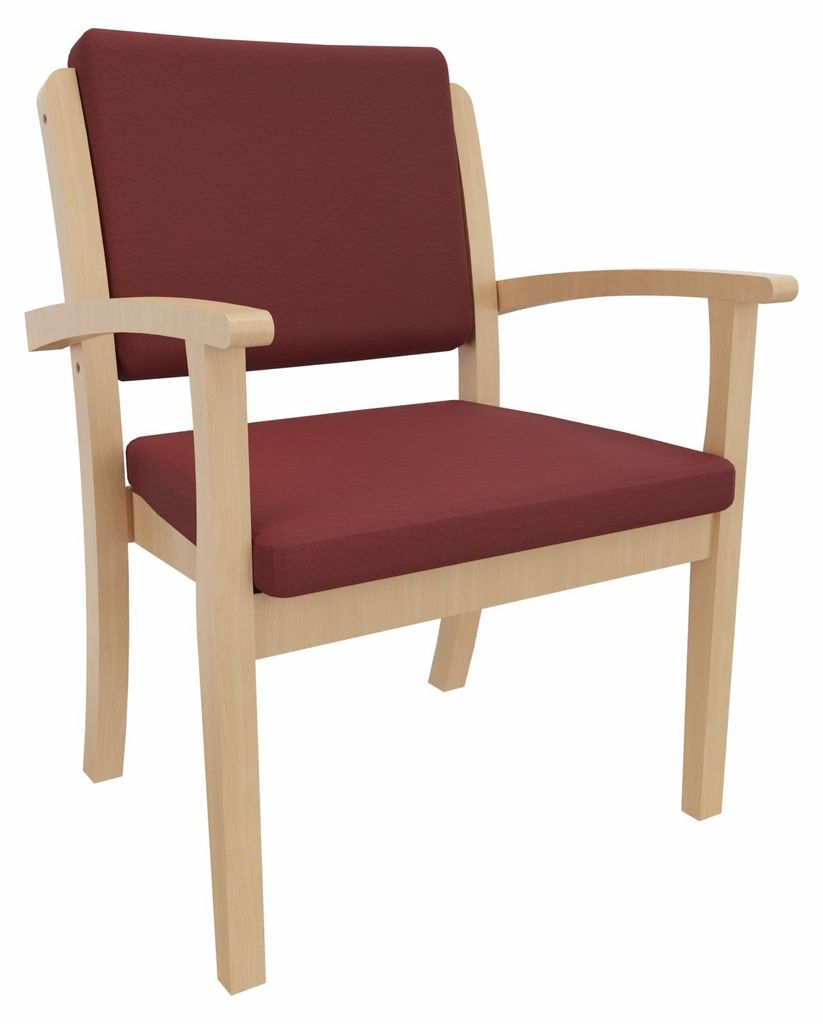 Schwerlaststuhl Alexander XXL – Stuhl mit Armlehnen für Produktbild 