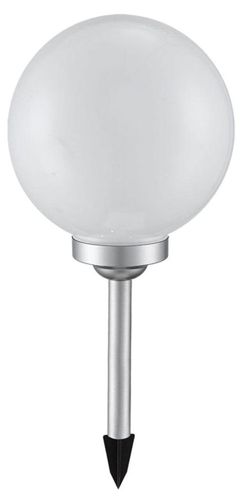 LED Solarleuchte, Kugel, weiß, D 30 cm Produktbild 
