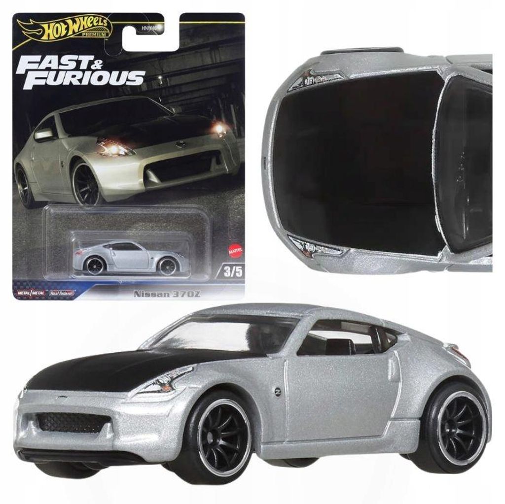 NISSAN 370Z Fast & Furious Five Hot Wheels Premium Mattel Immagine del prodotto 
