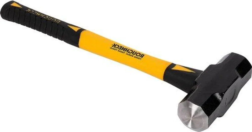 Marteau de frappe antidérapant 6 lb manche fibre de verre incassable