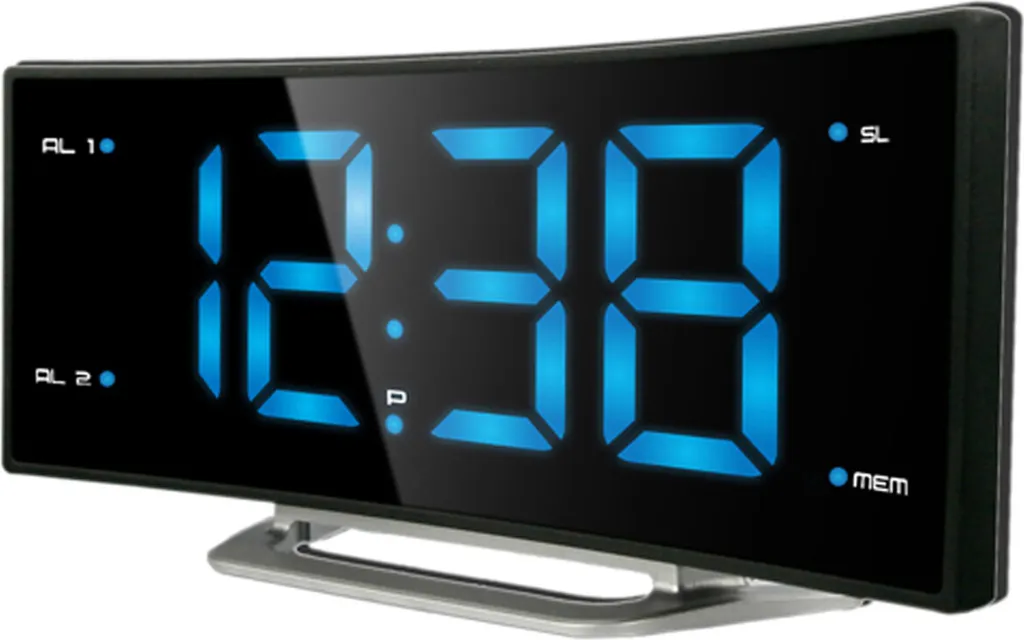 Réveil Projecteur Technoline WT 460 Digital Noir avec Alarme Snooze - 7