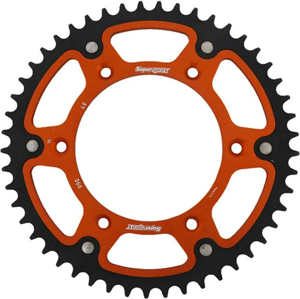 Couronne Stealth Supersprox 520 - 49 dents Orange RST-990:49-ORG KTM