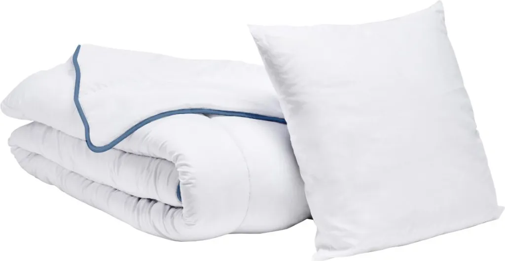 Pack Literie Lit Simple : Couette 140x200 et Oreiller pour Chambre Adulte