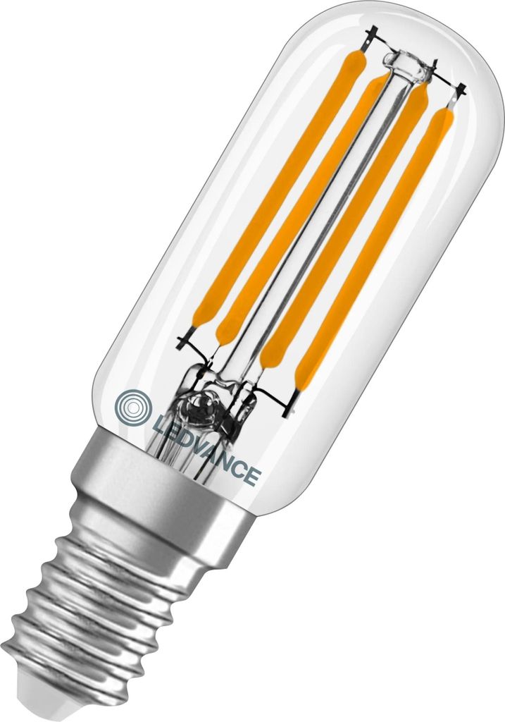 A close-up studio shot of a single LED light bulb.