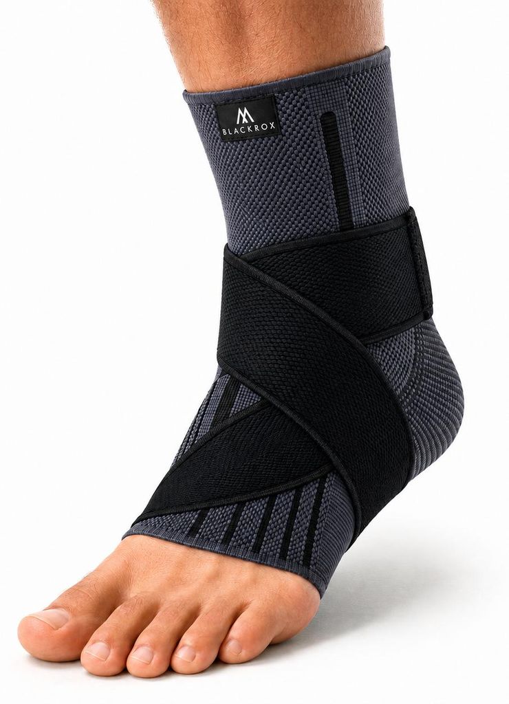 BLACKROX Sprunggelenkbandage, Knöchelbandage, Sprunggelenk Produktbild 