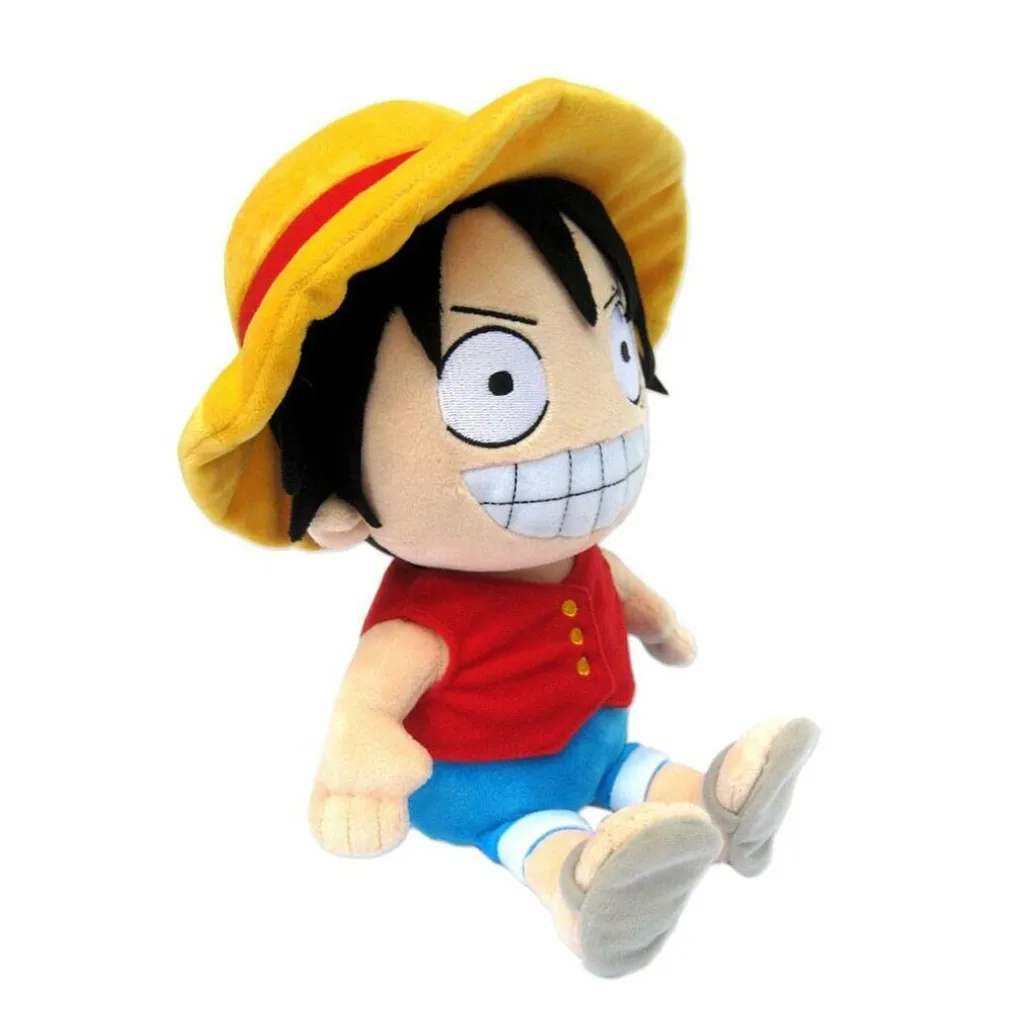 Peluche One Piece Luffy 32 cm - Doudou Monkey D. Luffy Chapeau de Paille - 5