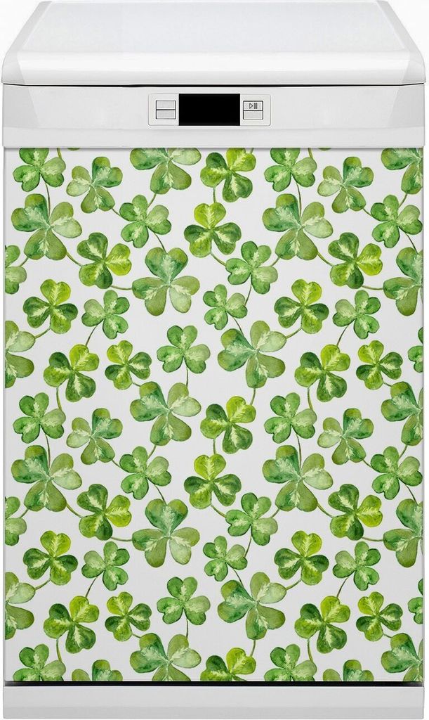 Magnete Küche Magnetmatte Magnet für Spülmaschine Abwaschbar Nachbildung 45x80 cm - Kleeblatt