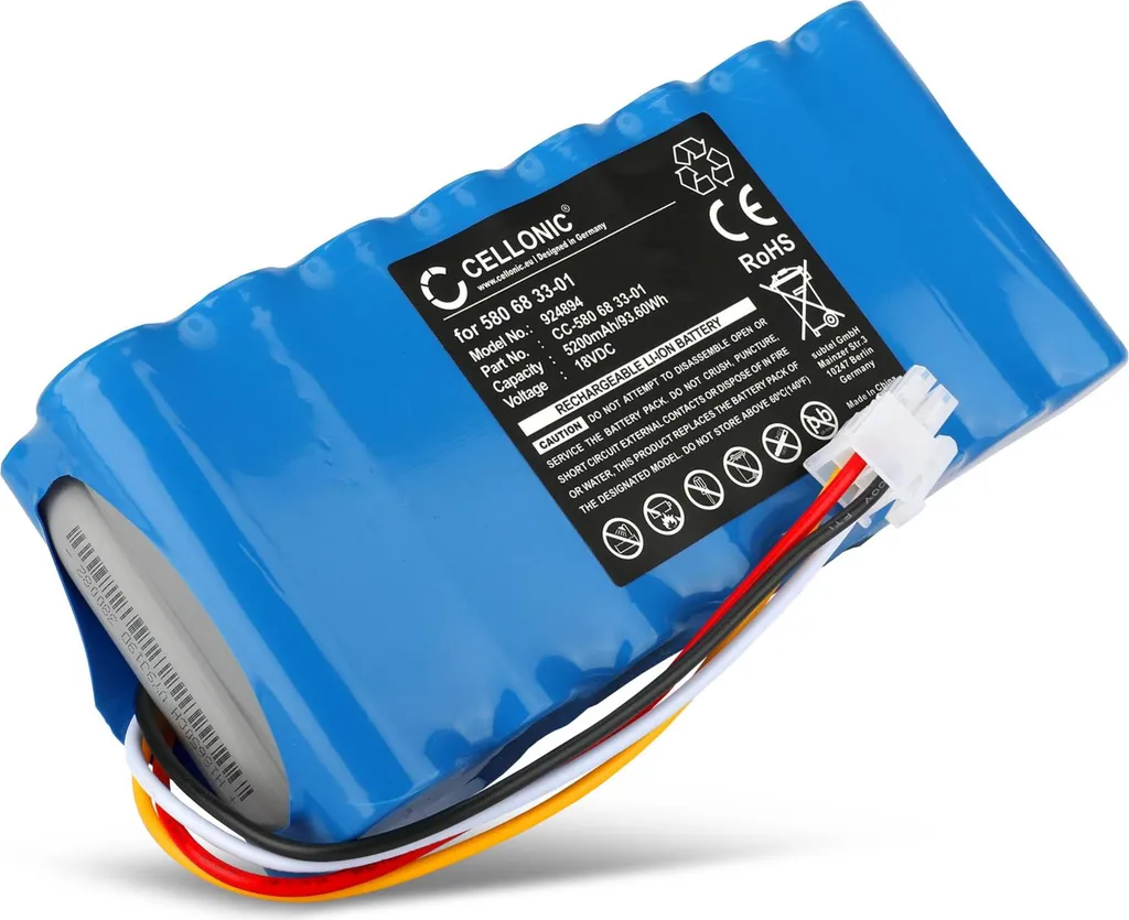 Batteria Potenziata per Husqvarna Automower 5200mAh - Mai più Prato Incolto