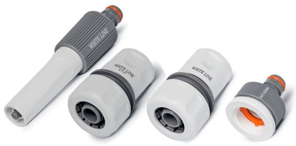 3/4 Spritzdüse White Line Power Jet - Verstellbarer Sprinkler Für Garten & Haushalt