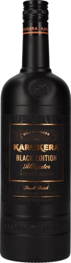 Karukera BLACK EDITION Alligator Rhum Vieux Agricole 45% Vol. 1l