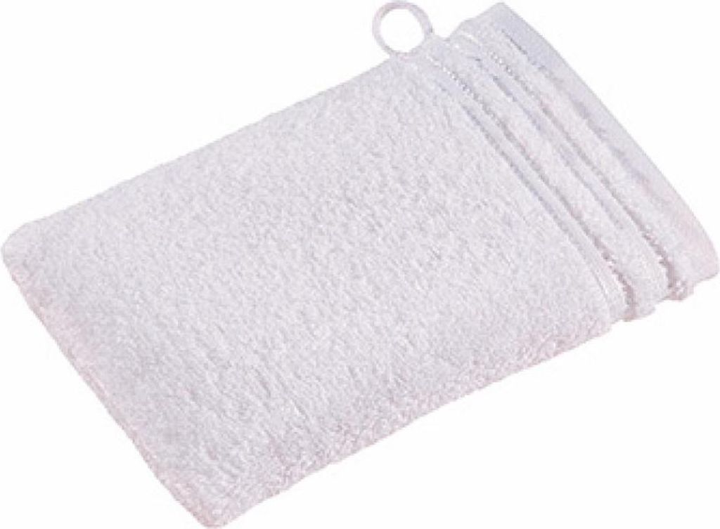 Vossen 114894 | Calypso Feeling Waschhandschuh / 22 x 16 cm - Farbe: White - Größe: 22 x 16 cm